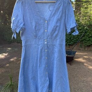 Chambray Gap dress